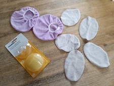 5x Stilleinlagen Baumwolle