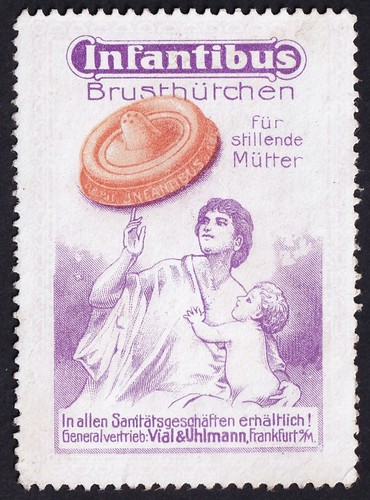 Infantibus brusthütchen - „infantibus“,